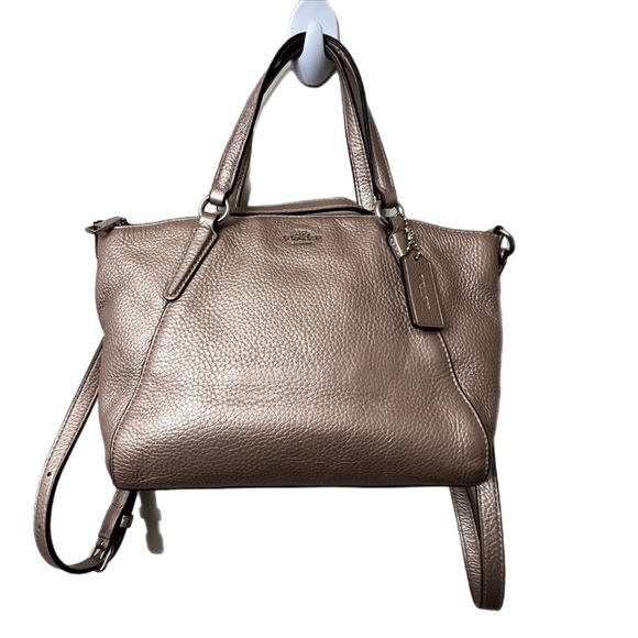 Coach Mini Metallic F29639 Brown Leather Tote Bag.In perfect condition - Picture 2 of 8